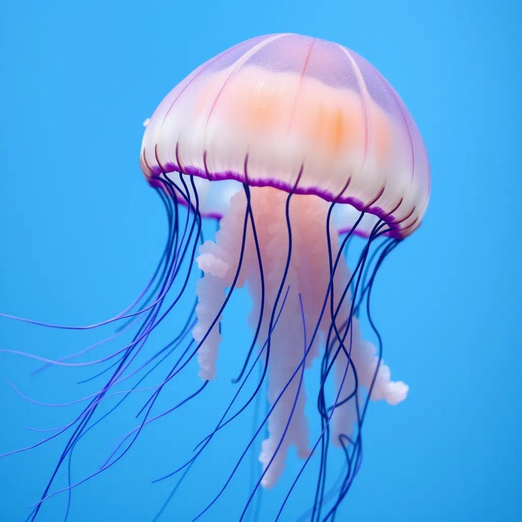Medusas azul